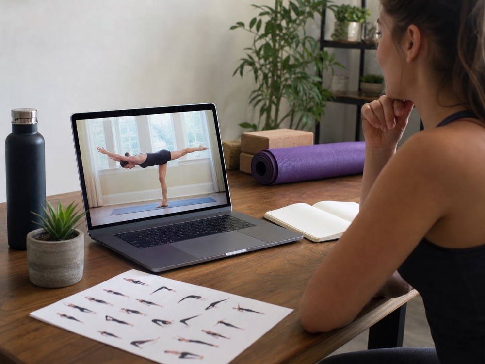 Online preparation for a Bikram hot yoga course Bikram hot yoga course online preparation at home