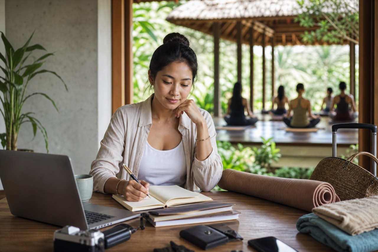 Malaysian student comparing yoga teacher training in Kuala Lumpur with YogaFX Bali
