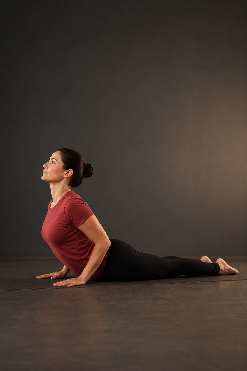Bhujangasana, Cobra Pose, Bikram yoga posture 16 of 26
