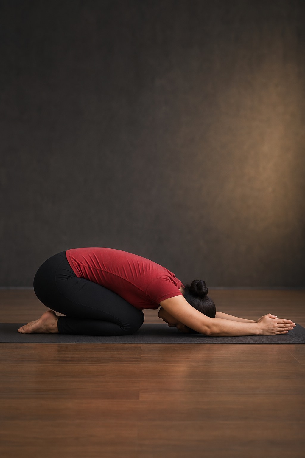 Ardha Kurmasana, Half Tortoise Pose, Bikram yoga posture 21 of 26