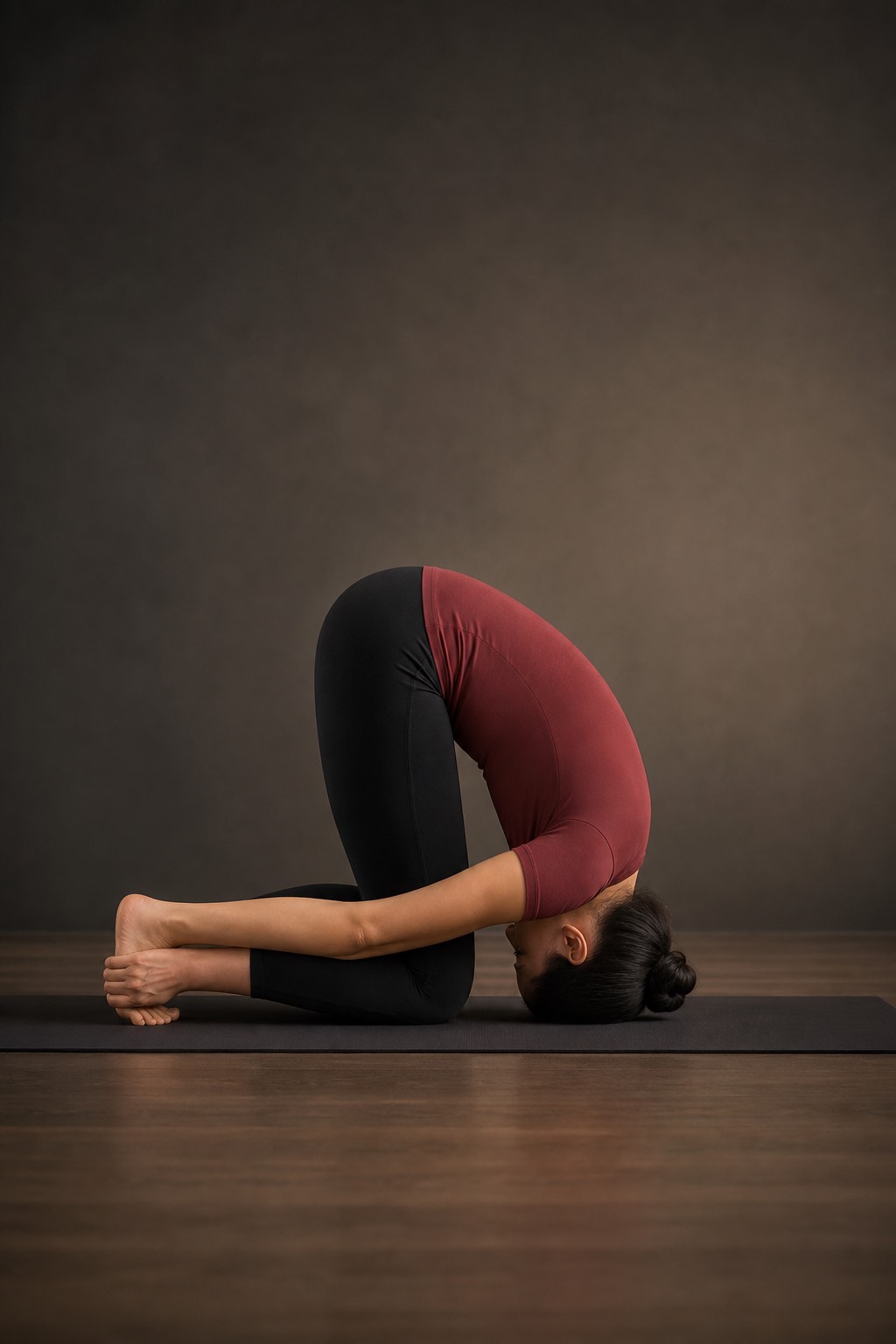 Sasangasana, Rabbit Pose, Bikram yoga posture 23 of 26